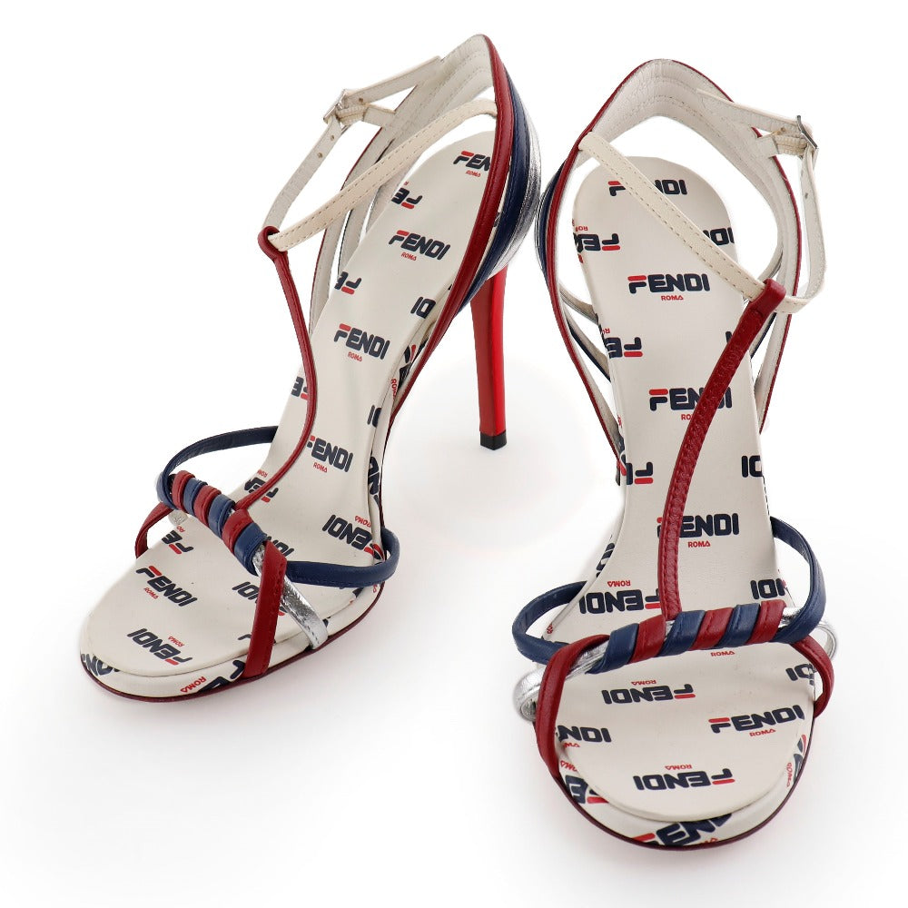 FENDI】フェンディ パンプス サンダル FILA レザー 白 pumps