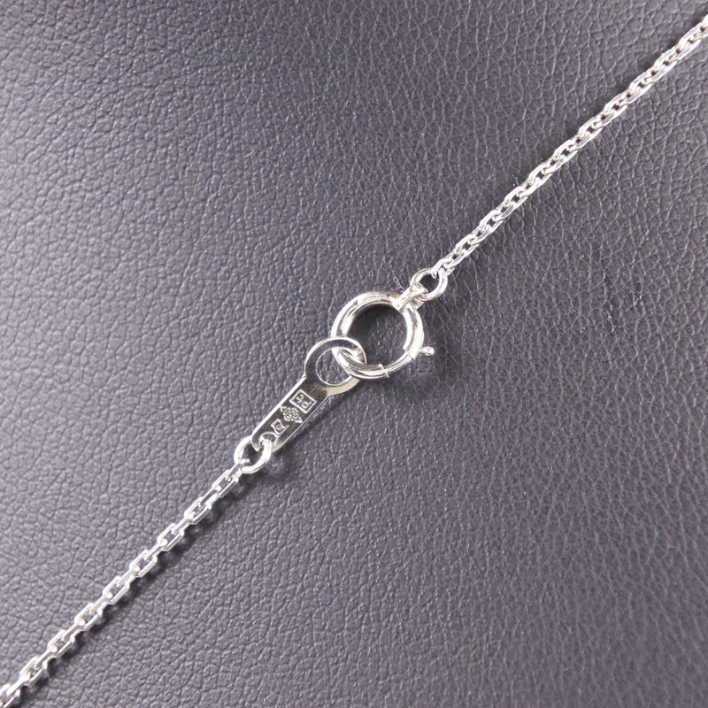 Collier de coeur PT Platinum x Diamond D0.38 Gravé cœur d'environ 5,3 g de coeur Ladies SA RANG