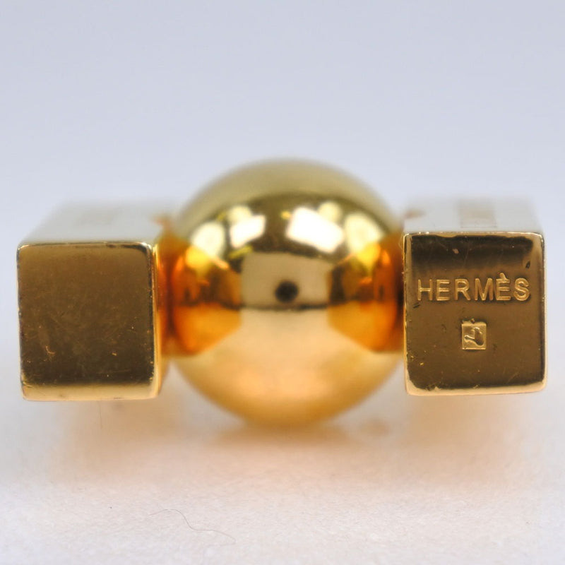 【HERMES】エルメス
 未知なる地球の美を求めて カデナ
 2001 L´HOMME PEUT 金メッキ ゴールド In search of the unknown beauty of the earth ユニセックス