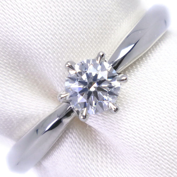 [4 ℃] Yon Sea 
 Wedding Ring No. 8.5 Ring / Ring 
 D-VS2-EX PT Platinum PT995 0.304 Engraved Approximately 2.3g WEDDING RING Ladies SA Rank
