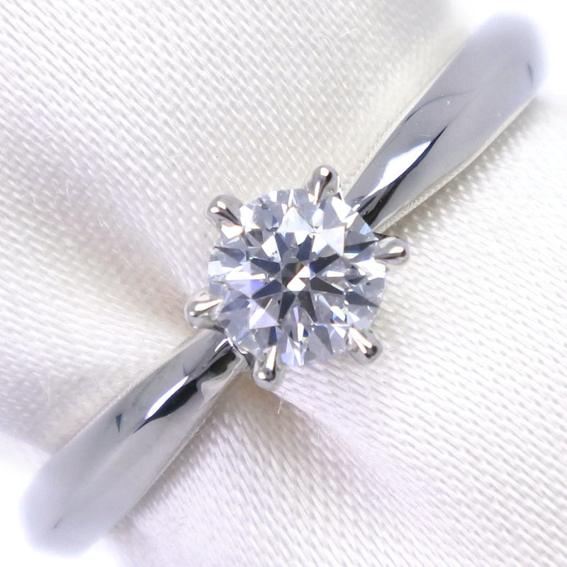 [4 ℃] Yon Sea 
 Wedding Ring No. 8.5 Ring / Ring 
 D-VS2-EX PT Platinum PT995 0.304 Engraved Approximately 2.3g WEDDING RING Ladies SA Rank