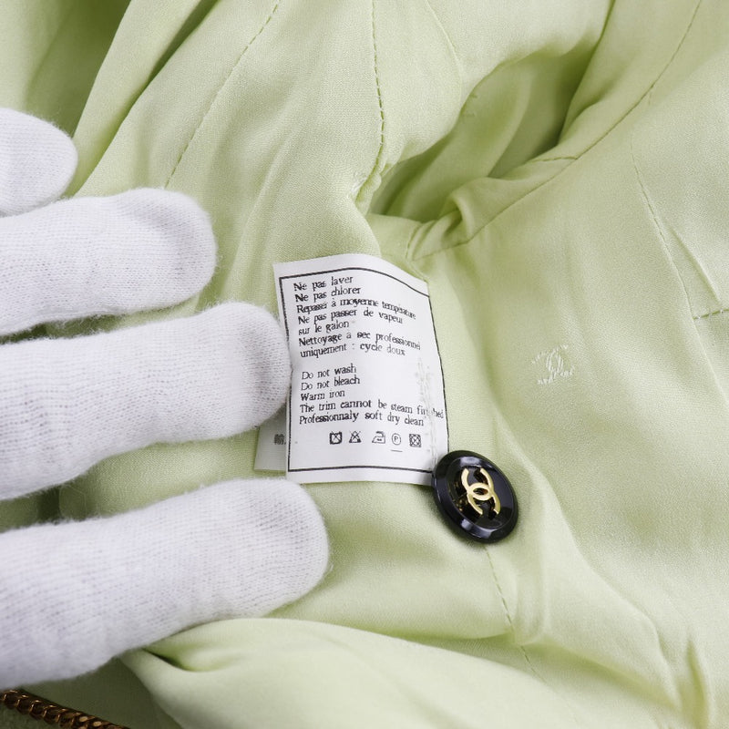 [CHANEL] Chanel 
 No -color jacket 
 95P PO4840VO4018 Cotton Yellow Ladies