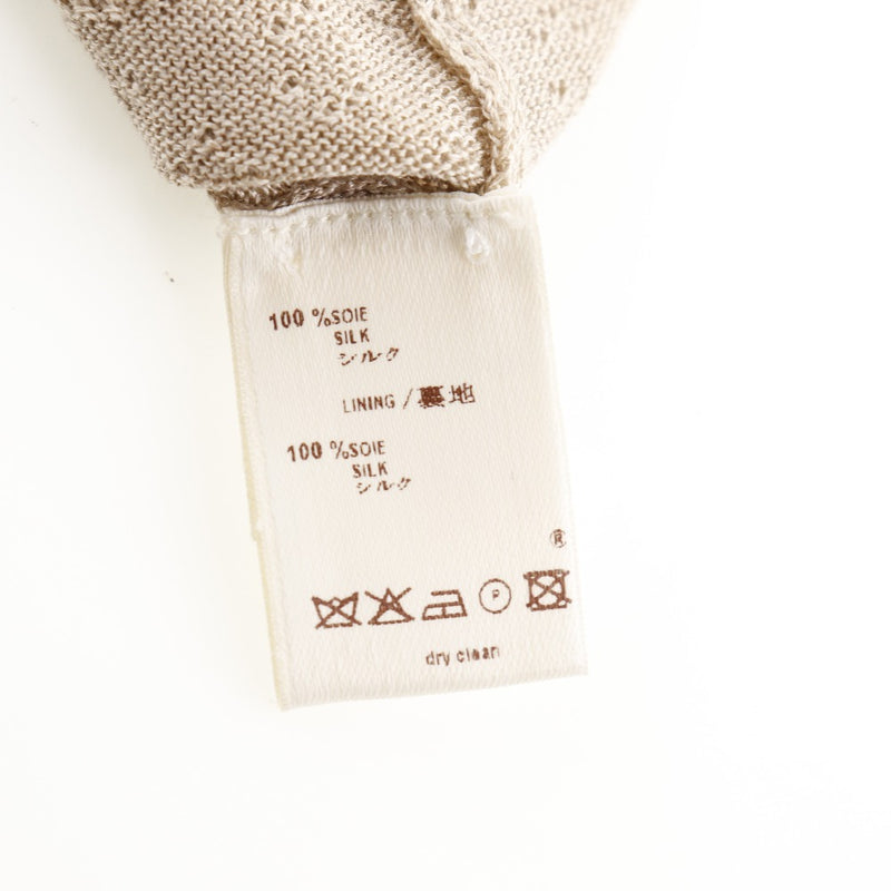 [Louis Vuitton] Louis Vuitton 
 Sweater 
 Silk beige ladies S rank