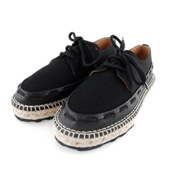 [BOTTEGAVENETA] Bottega Veneta 
 Deck shoes sneakers 
 Canvas Black DECK SHOES Unisex S rank