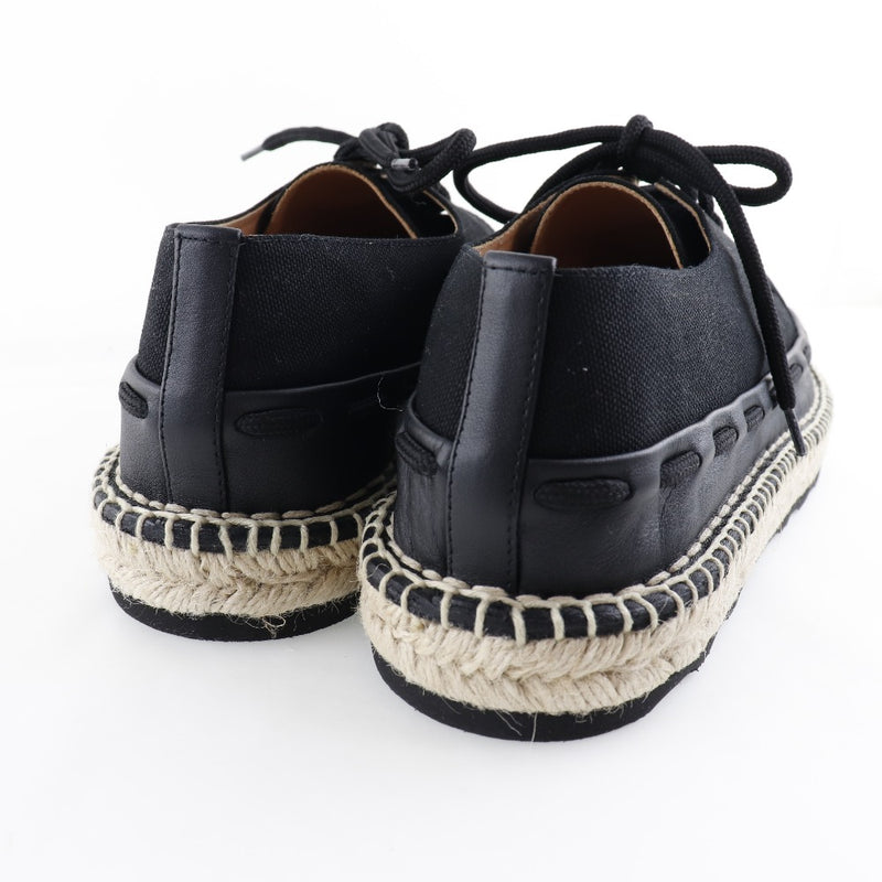 [BOTTEGAVENETA] Bottega Veneta 
 Deck shoes sneakers 
 Canvas Black DECK SHOES Unisex S rank