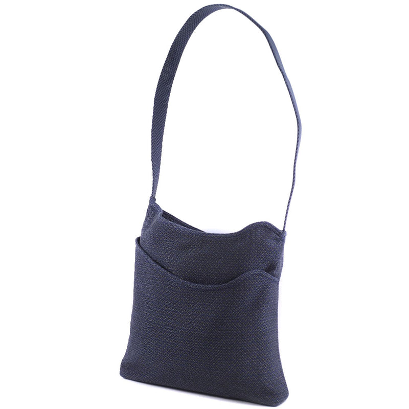 [HERMES] Hermes 
 Sackde Pan Surge Shoulder Bag 
 Canvas Blue Diagon Open Sac Depansage Unisex A Rank