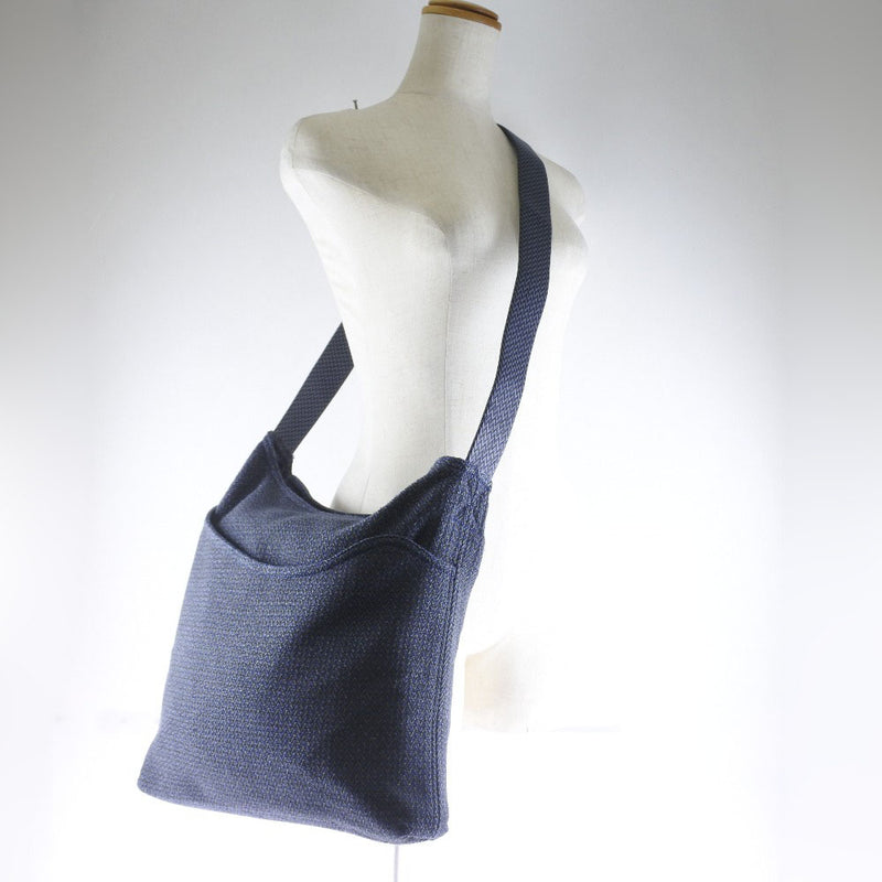 [HERMES] Hermes 
 Sackde Pan Surge Shoulder Bag 
 Canvas Blue Diagon Open Sac Depansage Unisex A Rank
