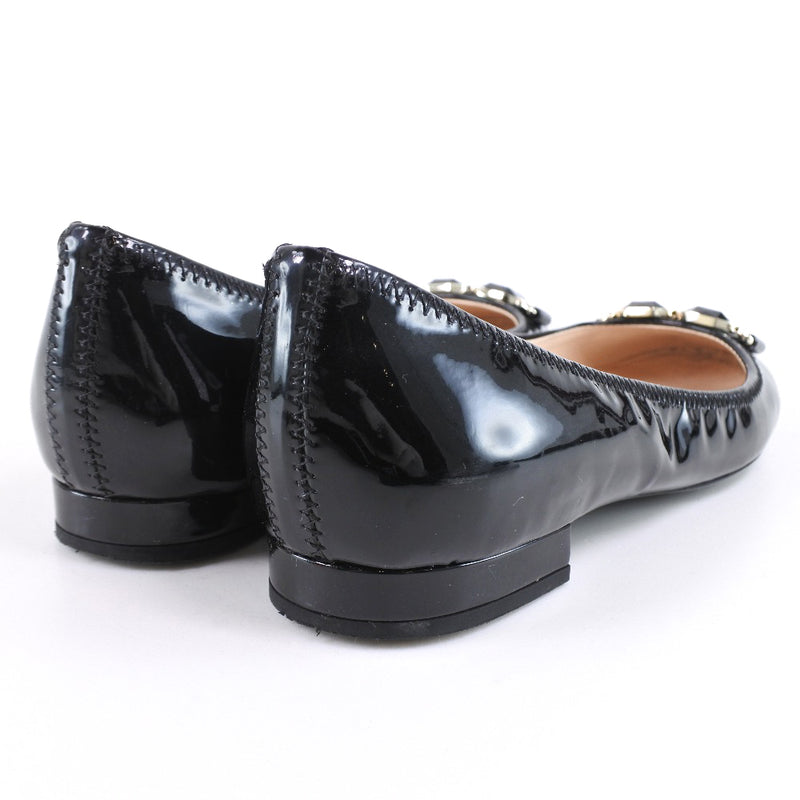 [PRADA] Prada 
 Vernice pumps 
 Patent leather black 37 1/2 engraved Vernice Ladies A rank