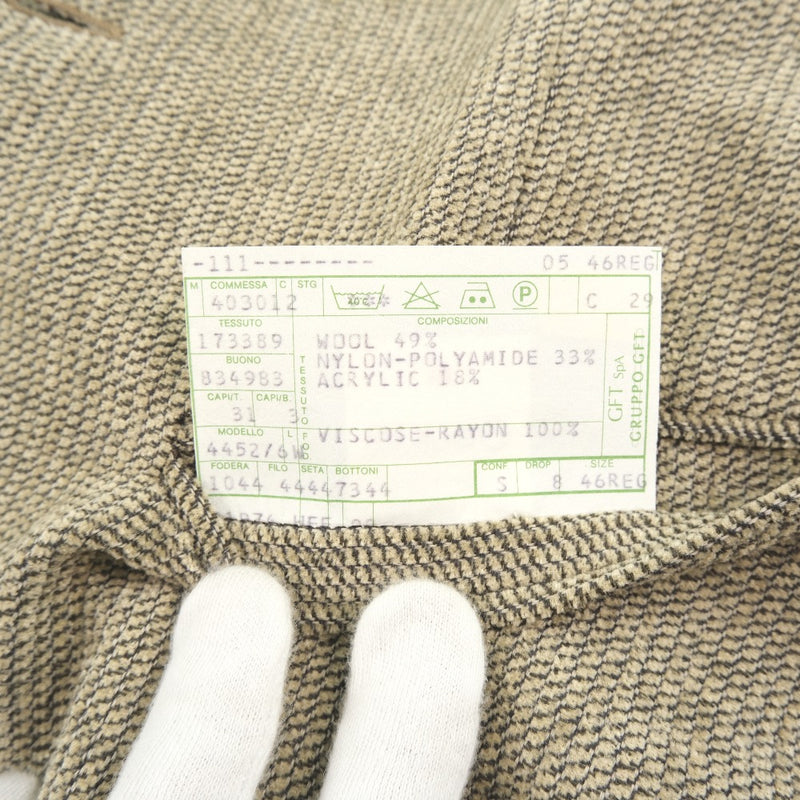 [ARMANI] Giorgio Armani 
 Vest 
 44526 Wool x Nylon Beige Men's S Rank
