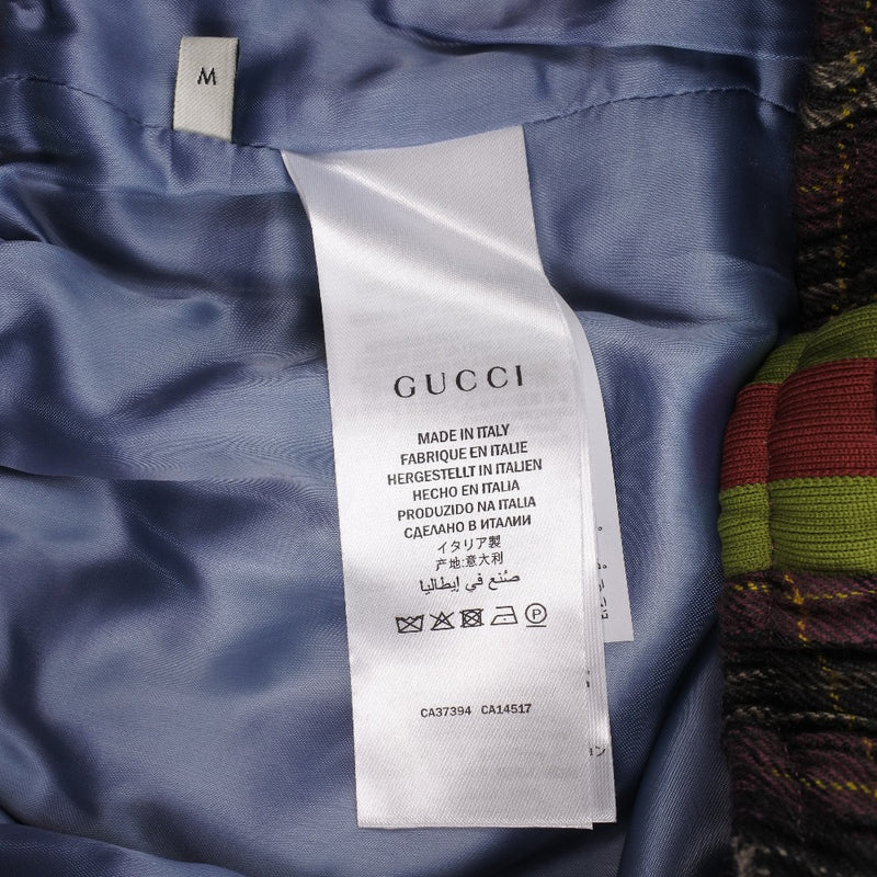 [GUCCI] Gucci 
 OVERSIZE TARTAN SHORTS Pants 
 Check 595510 Wool Brown OVERSIZE TARTAN SHORTS Unisex A+Rank