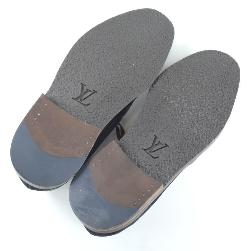 [Louis Vuitton] Louis Vuitton 
 8 size dress shoes 
 Swede Blue BM0134 engraved 8 SIZES Men's A+Rank