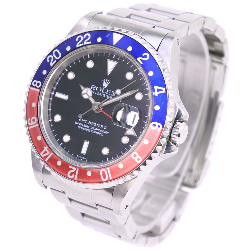 【ROLEX】ロレックス GMTマスター2 腕時計
 16710 自動巻き