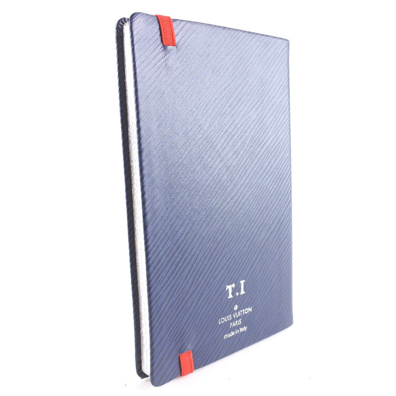 [Louis Vuitton] Louis Vuitton 
 Kaie Gustave Notebook Cover 
 Initial Epireather Blue Kayer Gustave Men's S Rank