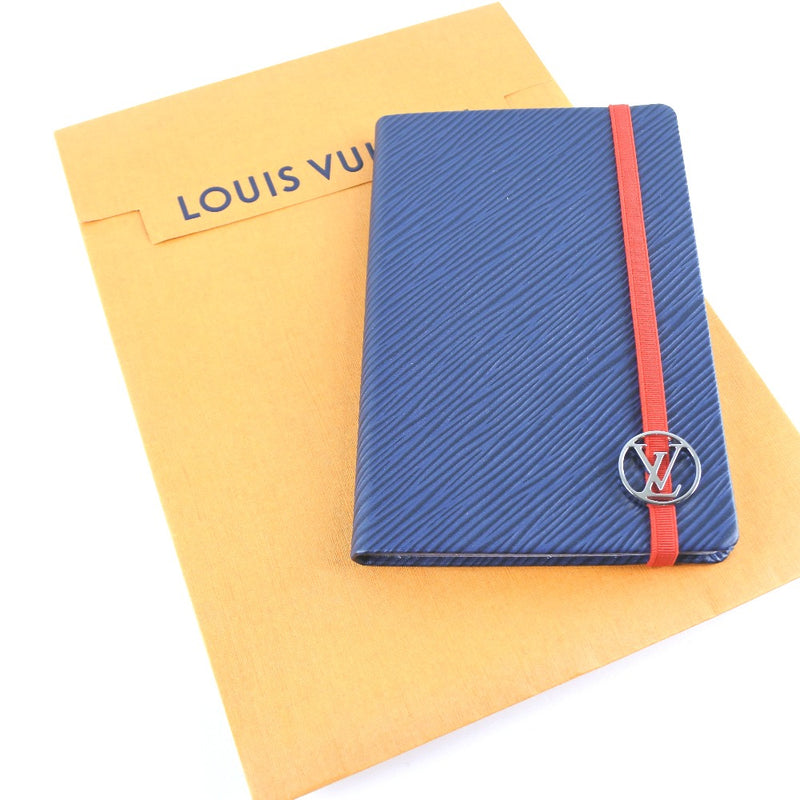 [Louis Vuitton] Louis Vuitton 
 Portada de cuaderno de Kaie Gustave 
 Rango inicial de Epireather Blue Kayer Gustave Men's