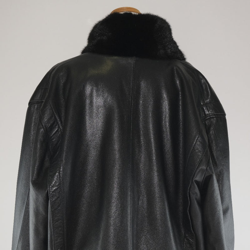 Other outer 
 Leather x Mink Men's B-Rank