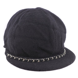 [Chanel] Chanel 
 Casquette 
 Laine noires dames a + rang