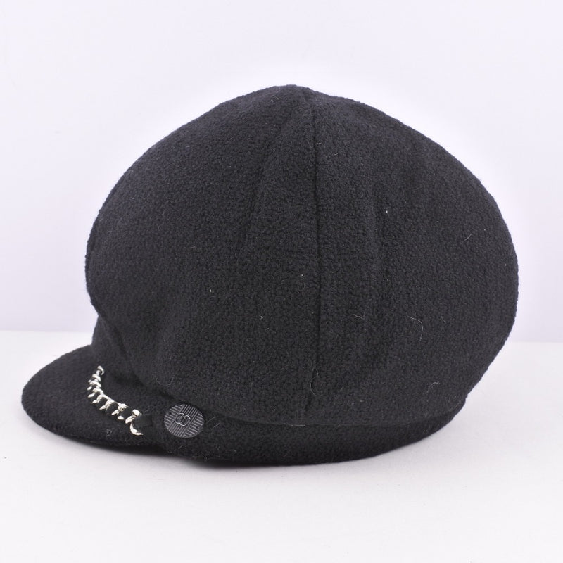 [Chanel] Chanel 
 Casquette 
 Laine noires dames a + rang