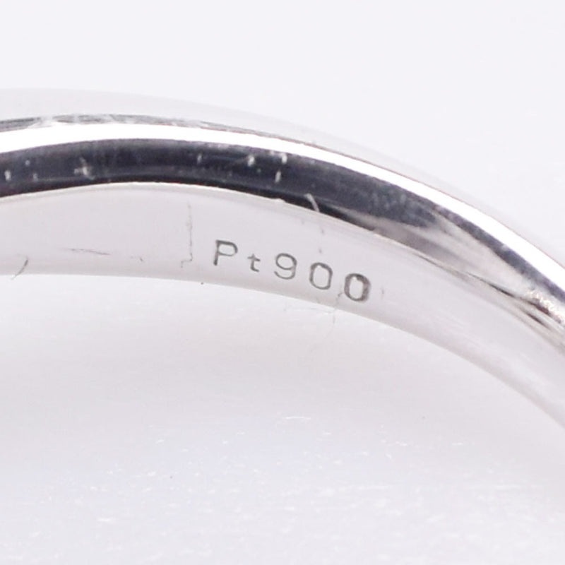 11.5号 リング・指輪
 ダイヤモンド11.5ｍｍ ブラックパール（黒蝶真珠）×Pt900プラチナ ブラックパール 約8.7g レディースAランク