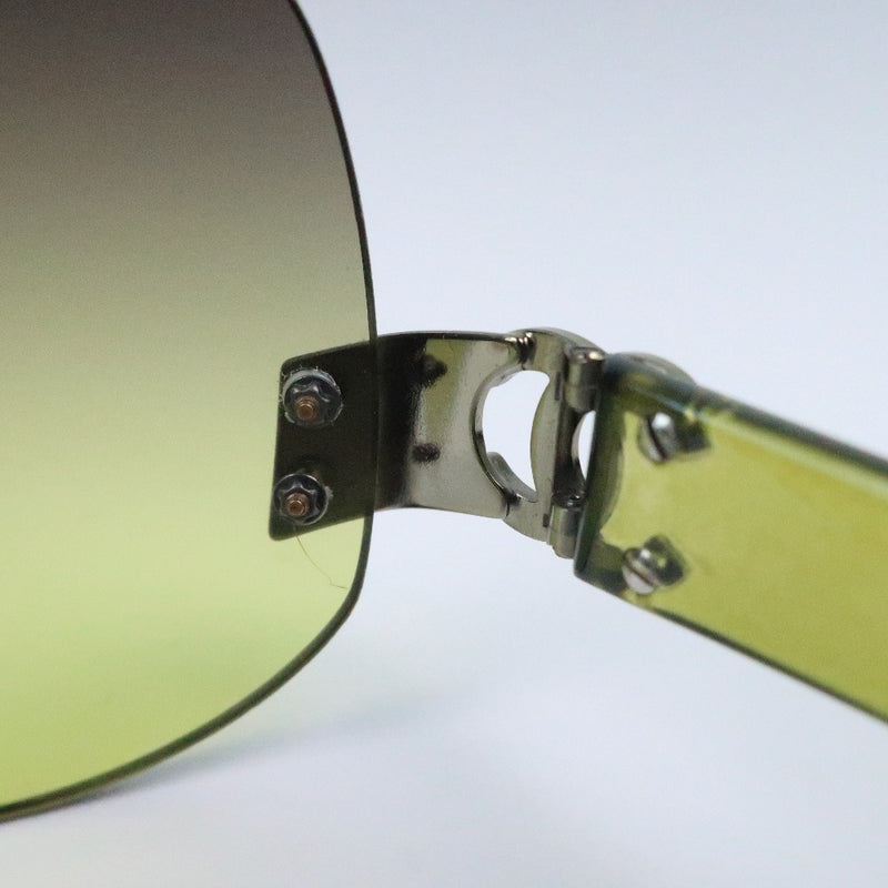 [Chanel] Chanel Coco Mark Sunglasses 4038 Plastic Green 59 □ 17 125 Gravure Coco Mark Ladies