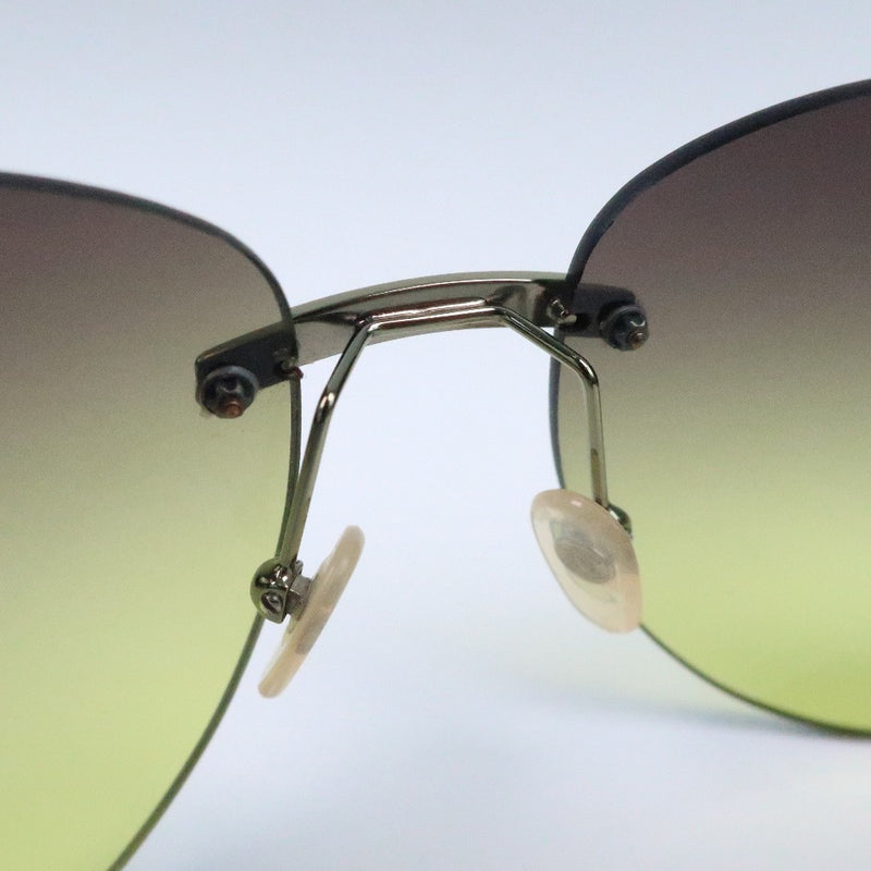 [CHANEL] Chanel COCO Mark Sunglasses 4038 PlatStick green 59 □ 17 125 engraved COCO Mark Ladies