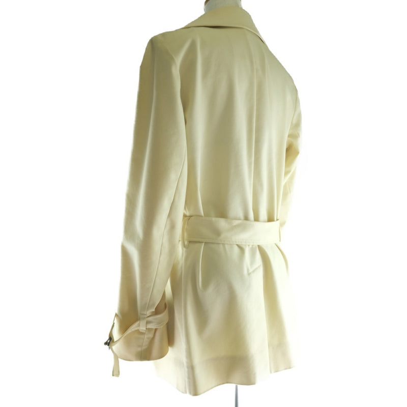 [BURBERRY] Burberry Trench Coat FRA34-123 Cotton x Nylon Beige Ladies B-Rank