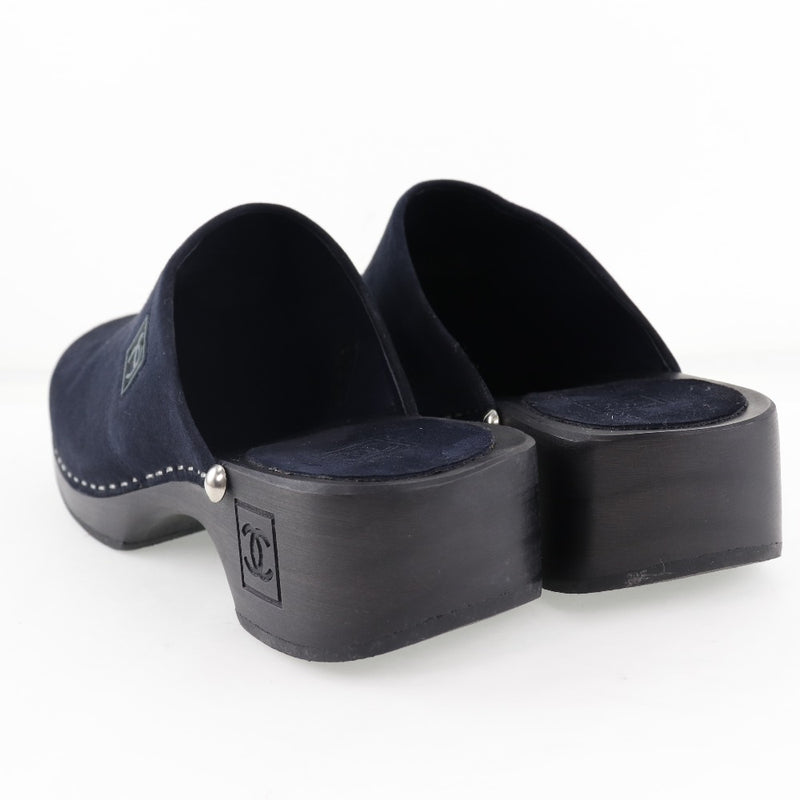[香奈儿]香奈儿 
 凉鞋 
 04A G21635X01036 SWEDO BLACK UNISEX A级