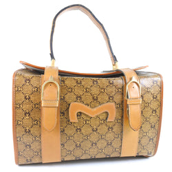 [Morabito] Morabito 
 Monogram handbag 
 PVC Coating Canvas x Leather MONOGRAM Ladies B-Rank