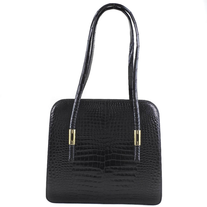 Sac à main 
 Crocodile Black Open Dames