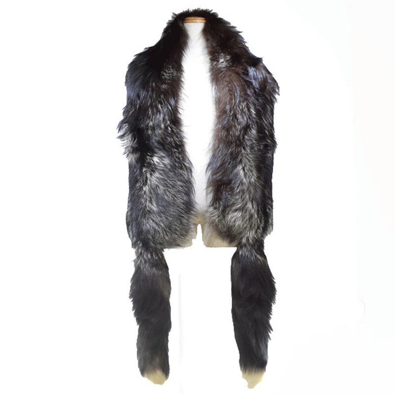 【LOEWE】ロエベ シルバーフォックス ストール