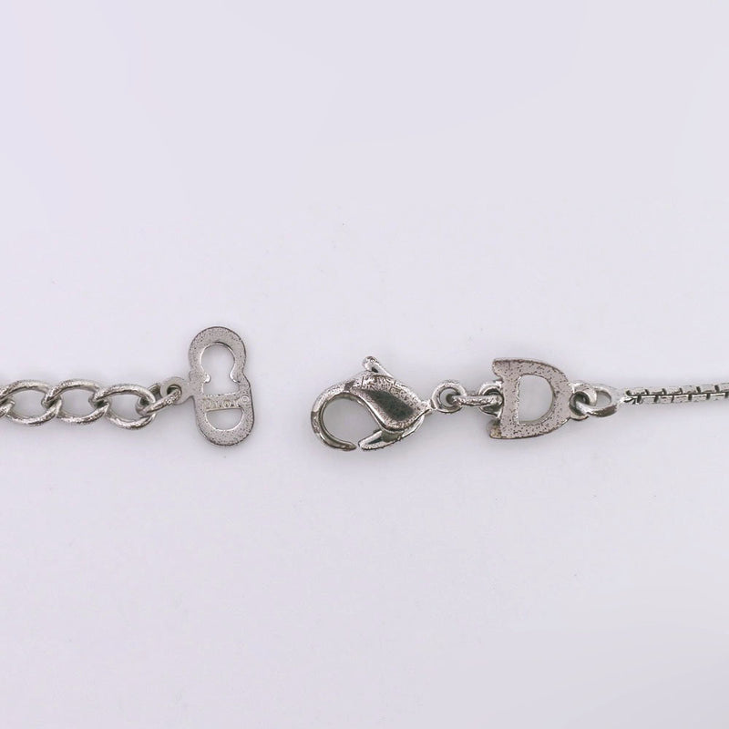 [Dior] Christian Dior 
 심장 열쇠 팔찌 
 실버 약 5.2g 심장 열쇠 숙녀