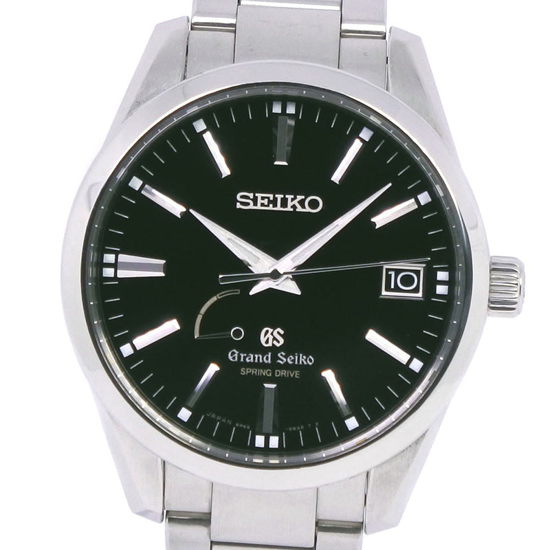 [Seiko] Seiko * Junk Grand Seiko Watch 9R65-0BM0 SBGA101 en acier inoxydable en acier noire à ressort noire numérique * As-is-is-Is Article Grand Seiko Men's