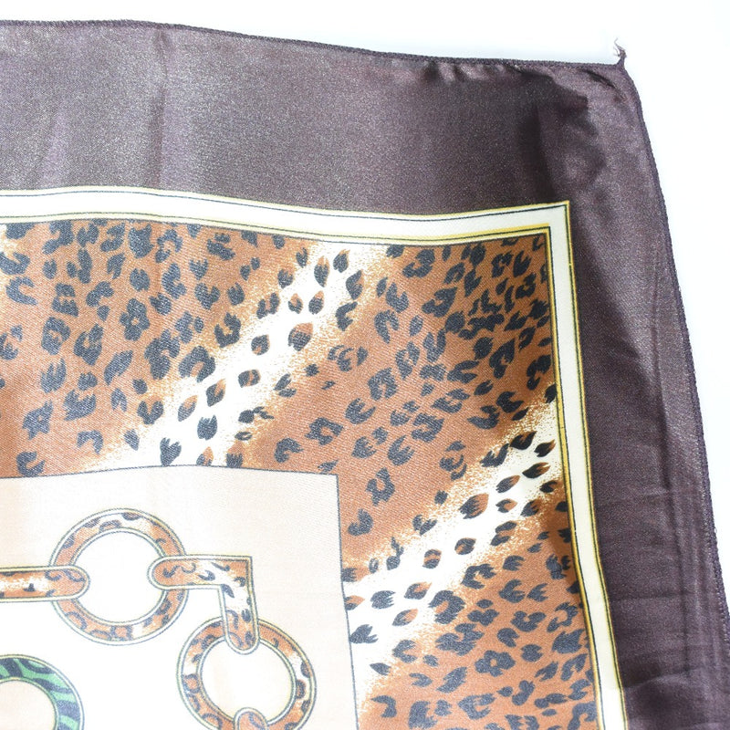 Bufanda de impresión de leopardo 
 Patrón de leopardo de té de seda Damas A-Rank