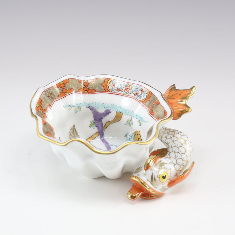 豊富な得価ヘレンド 中国 上海（SH）灰皿4.4 手塗り陶器 （H037） HEREND ヘレンド