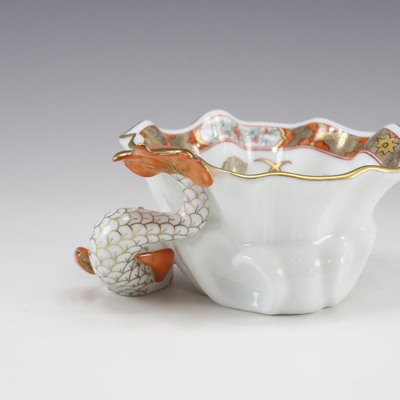 豊富な得価ヘレンド 中国 上海（SH）灰皿4.4 手塗り陶器 （H037） HEREND ヘレンド