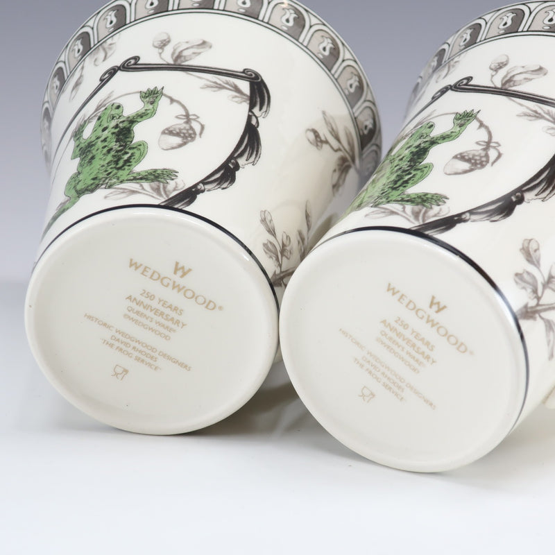 【ウェッジウッド復刻版】フロッグサービス・アイスカップ Wedgwood】ウェッジウッド 250周年記念 フロッグサービス 食器