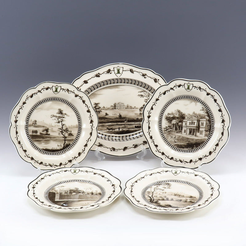 wedge wood プレート5枚 Wedgwood] Wedgewood Frog service plate x 5 pieces tableware