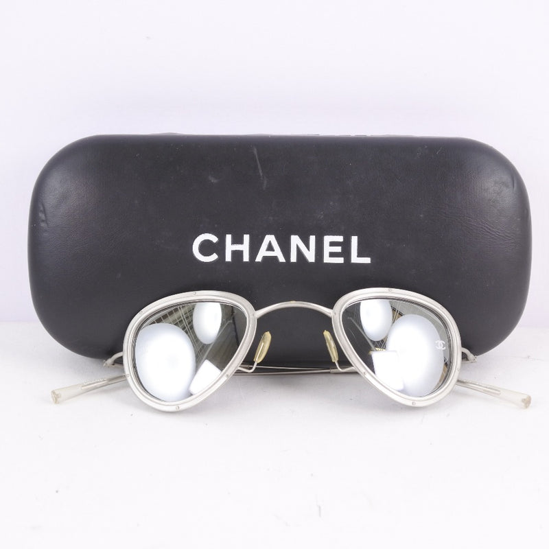 CHANEL] Chanel Coco Mark Mini 17670 44203 Metal Silver Ladies