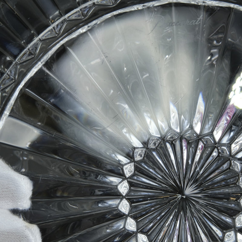 【Baccarat】バカラ ミルニュイ(MILLE NUITS) 食器
 プレート 26cm 欠けあり