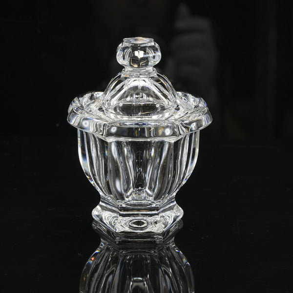 [Baccarat] Missouri Mostaza (jarra de mostaza de Missouri) Contenedor de condimento de vajilla H11.5cm Falta Falta