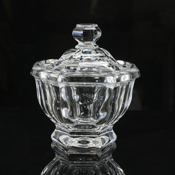 [Baccarat] Baccarat Missouri Jam Pot Vigera Container H13.5 cm Falta