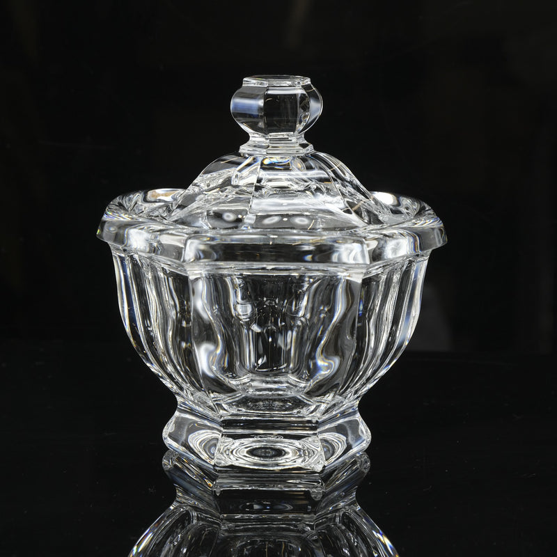 [Baccarat] Baccarat Missouri Jam Pot Vigera Container H13.5 cm Falta