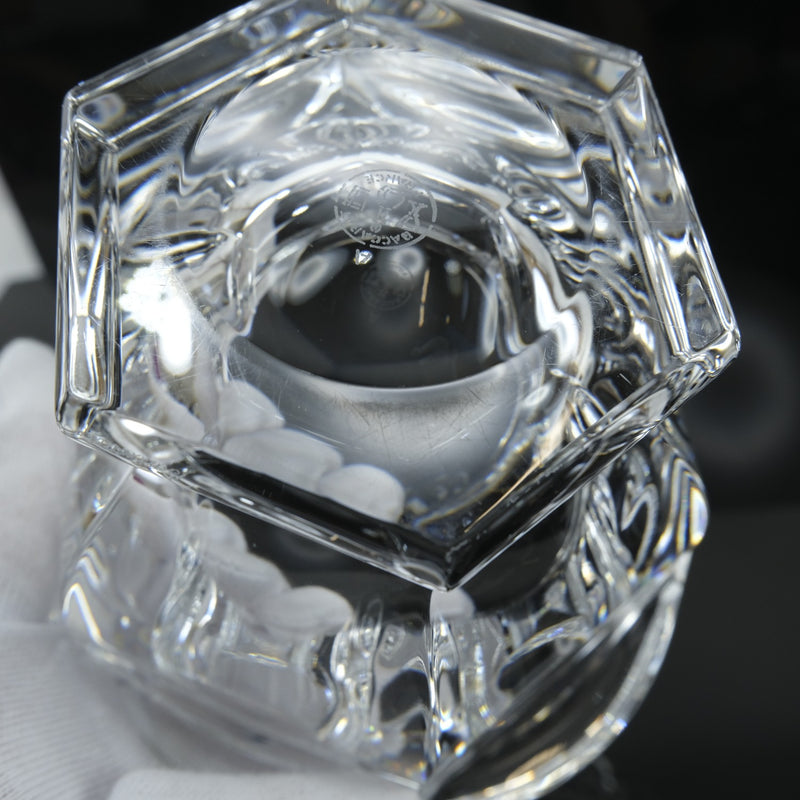 [Baccarat] Baccarat Missouri Jam Pot Vigera Container H13.5 cm Falta