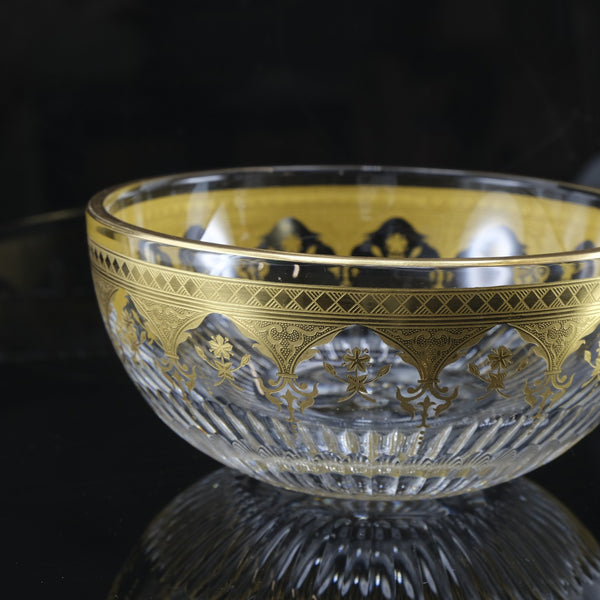 [Baccarat] Baccarat Prestige Empire Tableware Gold-colored Caviar Bowl