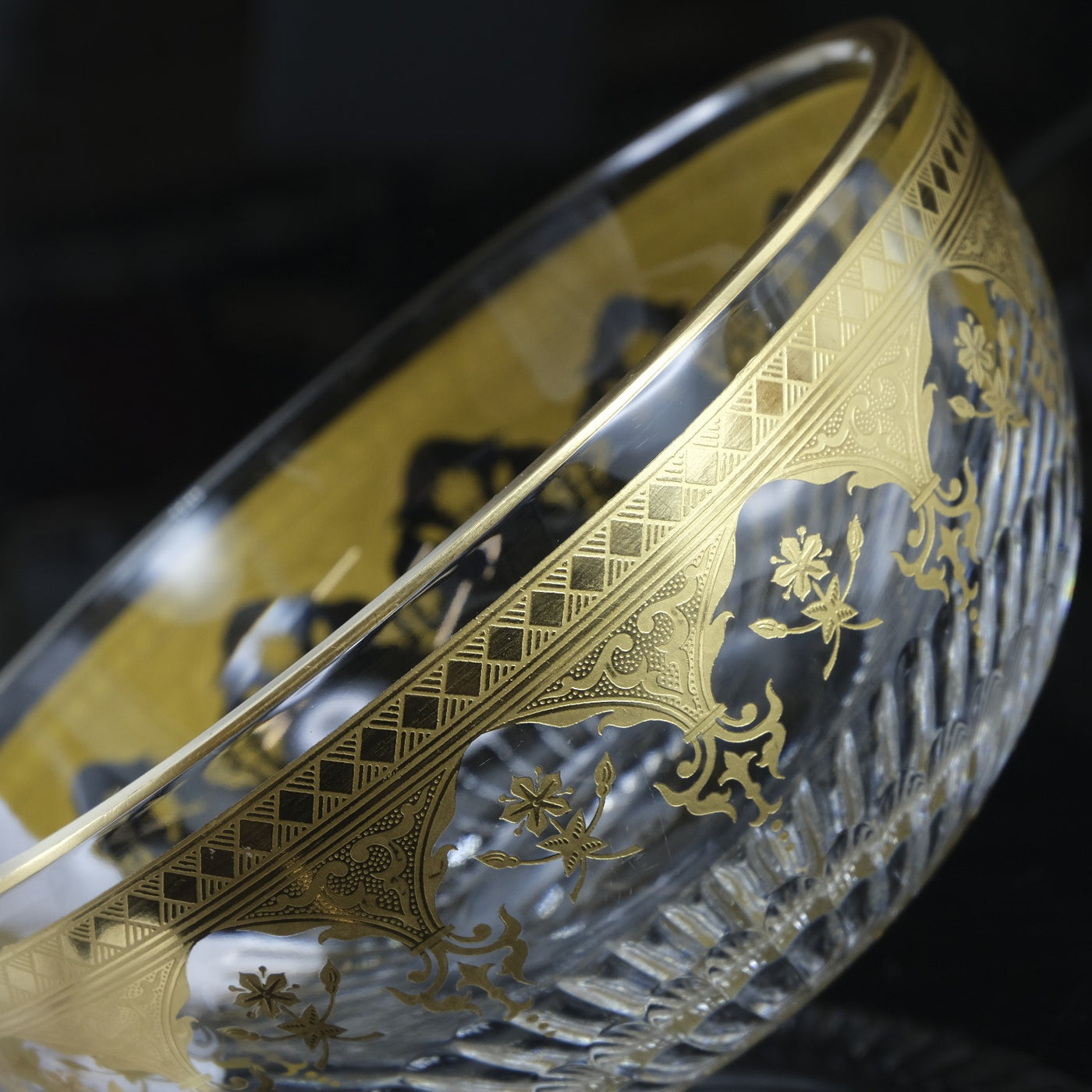 Baccarat】バカラ プレステージ エンパイア 食器 金彩キャビアボウル