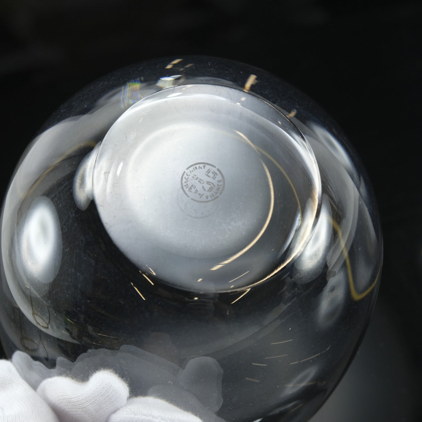 Baccarat】バカラ プレステージ エンパイア 食器 金彩キャビアボウル