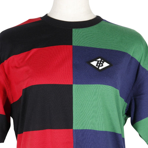 [버버리] 버버리 짧은 슬리브 T- 셔츠 8021862 1007면 멀티 -콜로르 레이디스 순위