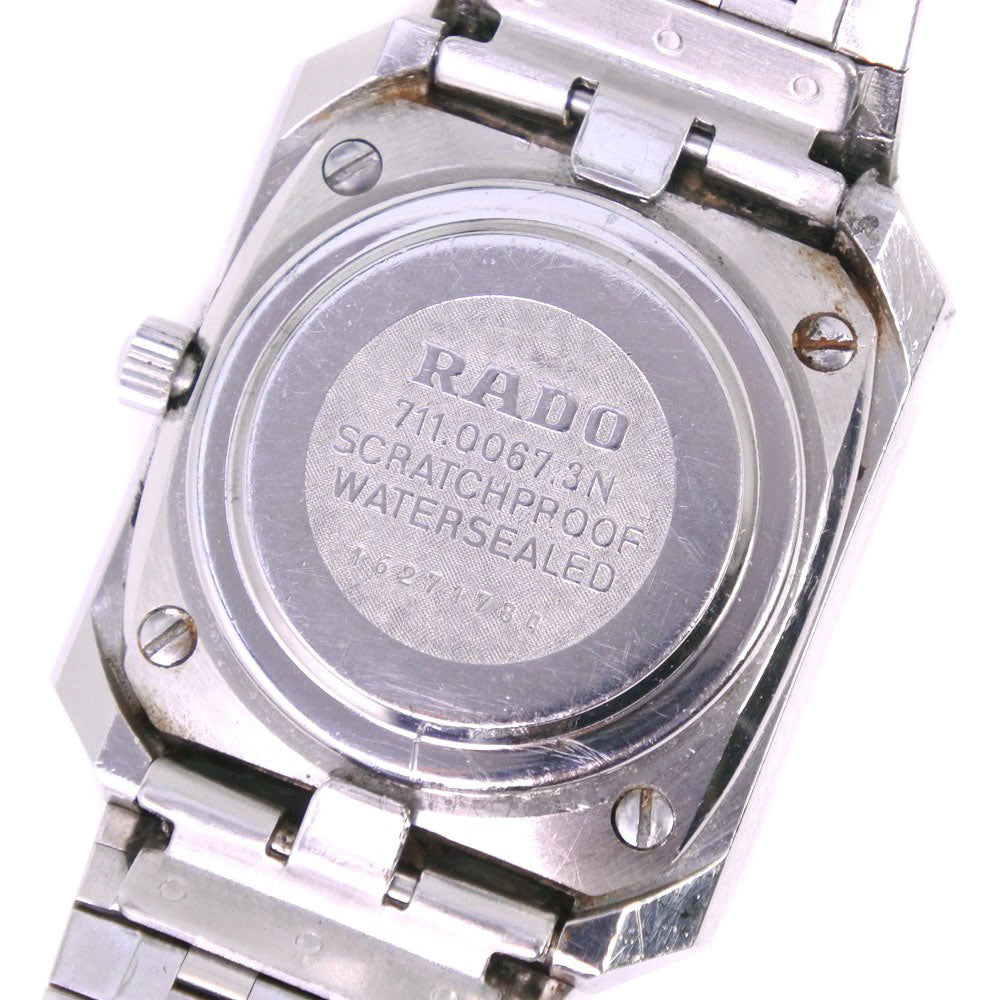 RADO】ラドー DIASTAR 腕時計 ダイアスター 711.0067.3N ステンレススチール クオーツ 黒文字盤 DIASTAR レ –  KYOTO NISHIKINO