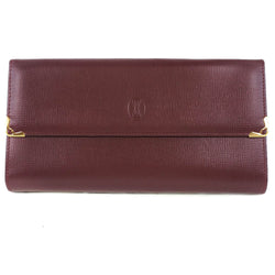 Cartier　カルティエ　長財布　がま口　ブラウン　茶　レア　希少 レザー CARTIER】カルティエ がま口 長財布 – NISHIKINO VINTAGE KYOTO
