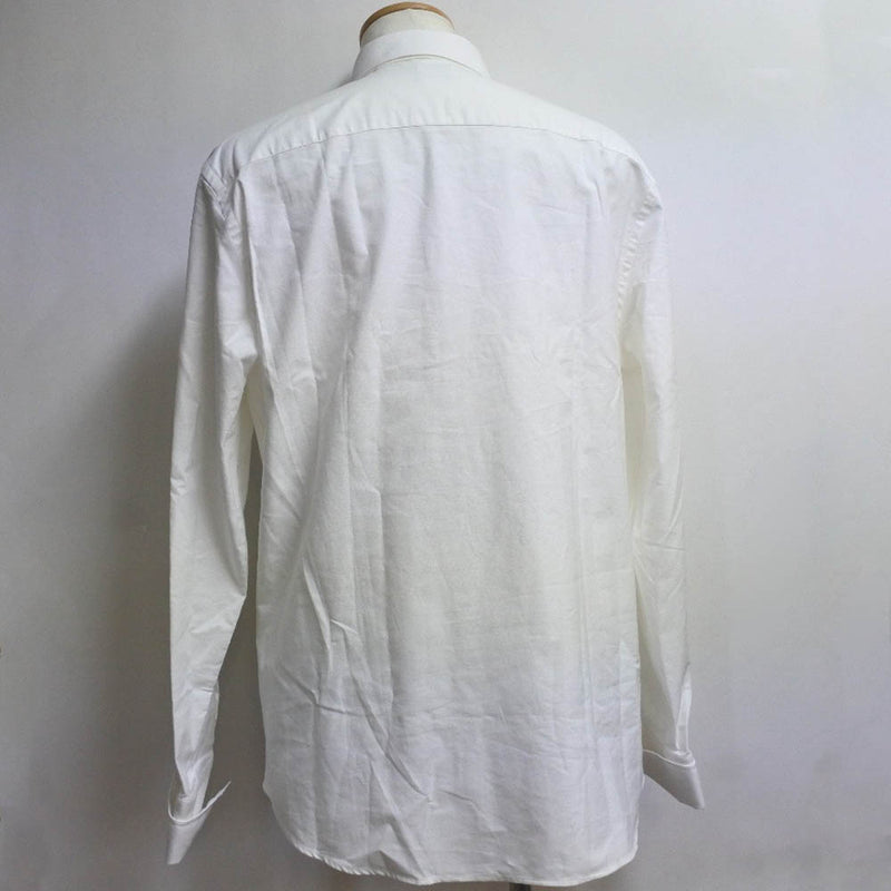 [Burberry] Burberry 
 Long -sleeved shirt 
 4558047 1006 Cotton White Men's S Rank