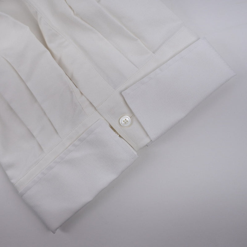 [Burberry] Burberry 
 Camisa de manga larga 
 4558047 1006 Cotton White Men's Rank